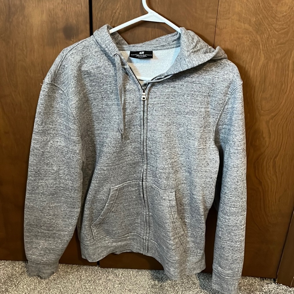 Mens zip up hoodie